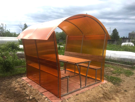 Беседка "Дачная" закрытая