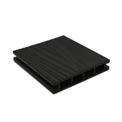 Террасная доска МПК премиум 3D-тиснение антрацит