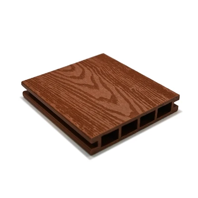 Террасная доска МПК премиум тиснение терракот