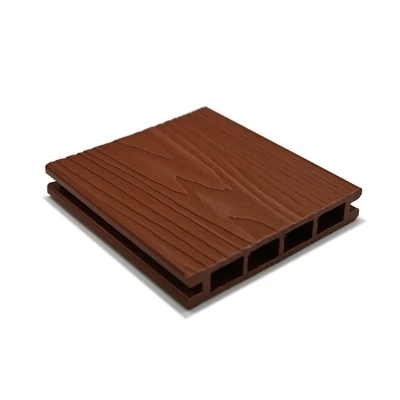 Террасная доска МПК премиум 3D-тиснение терракот